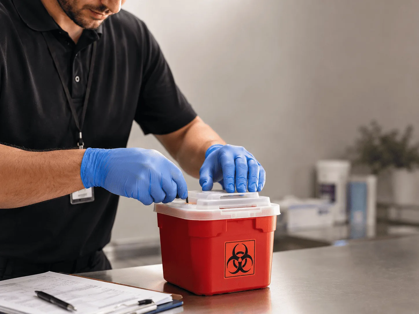 Why choose Sharps Waste Disposal in Lafe, AR